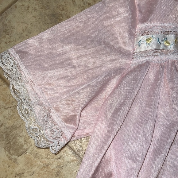 NWOT - improved living size large, 100% nylon pink pajamas - Picture 5 of 6